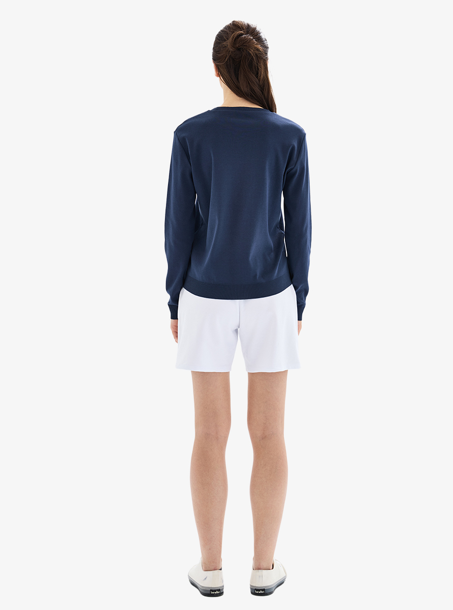 Kadın Sweatshirt 60631 - Lacivert - Blackspade (1)