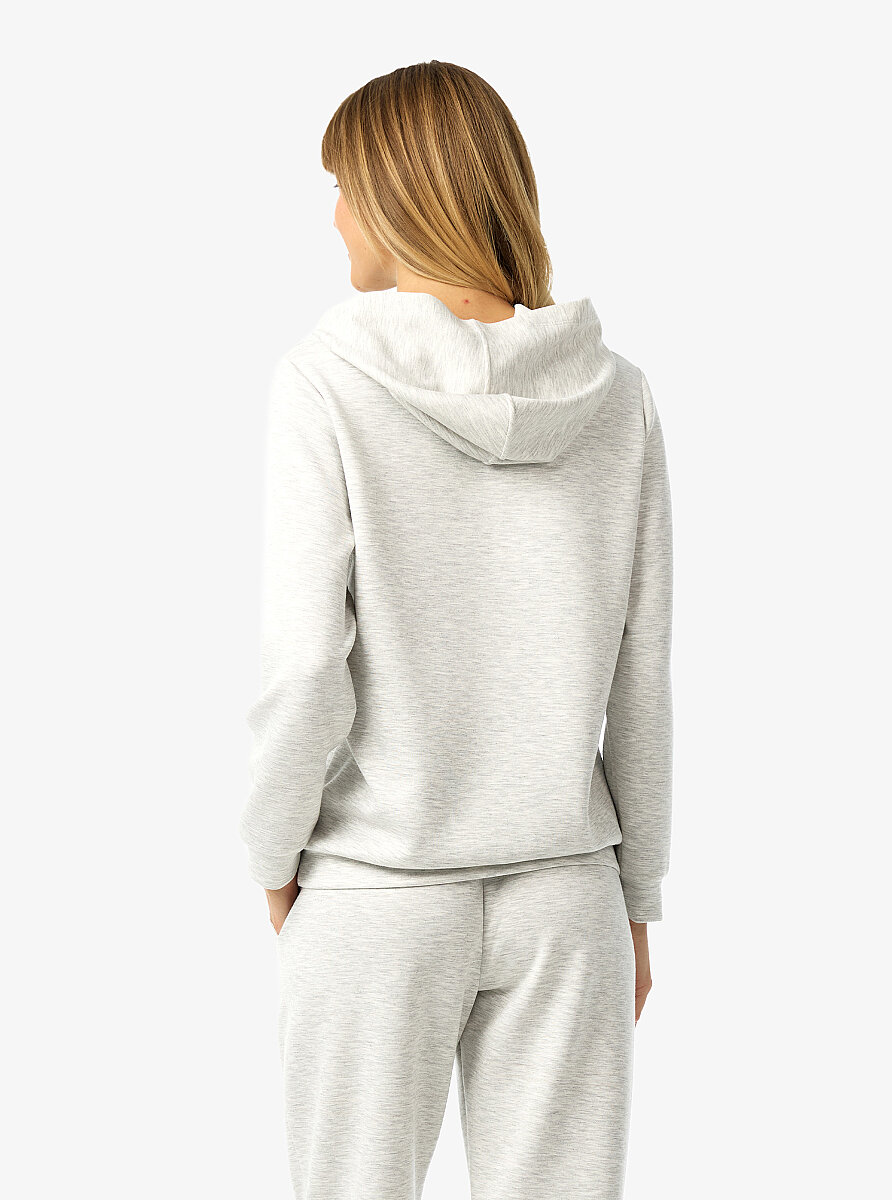 Kadın Sweatshirt 60673 - Gri Melanj - Blackspade (1)