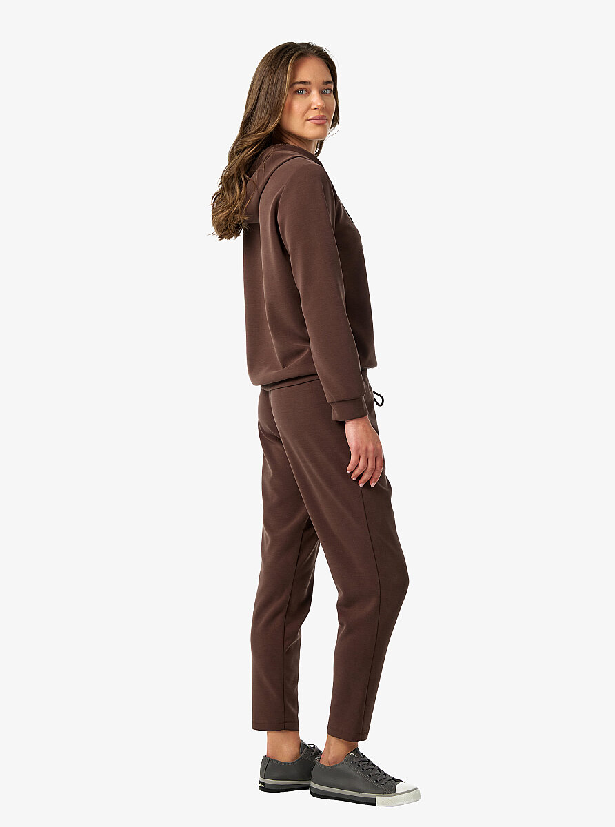 Kadın Sweatshirt 60674 - Kahverengi - 4