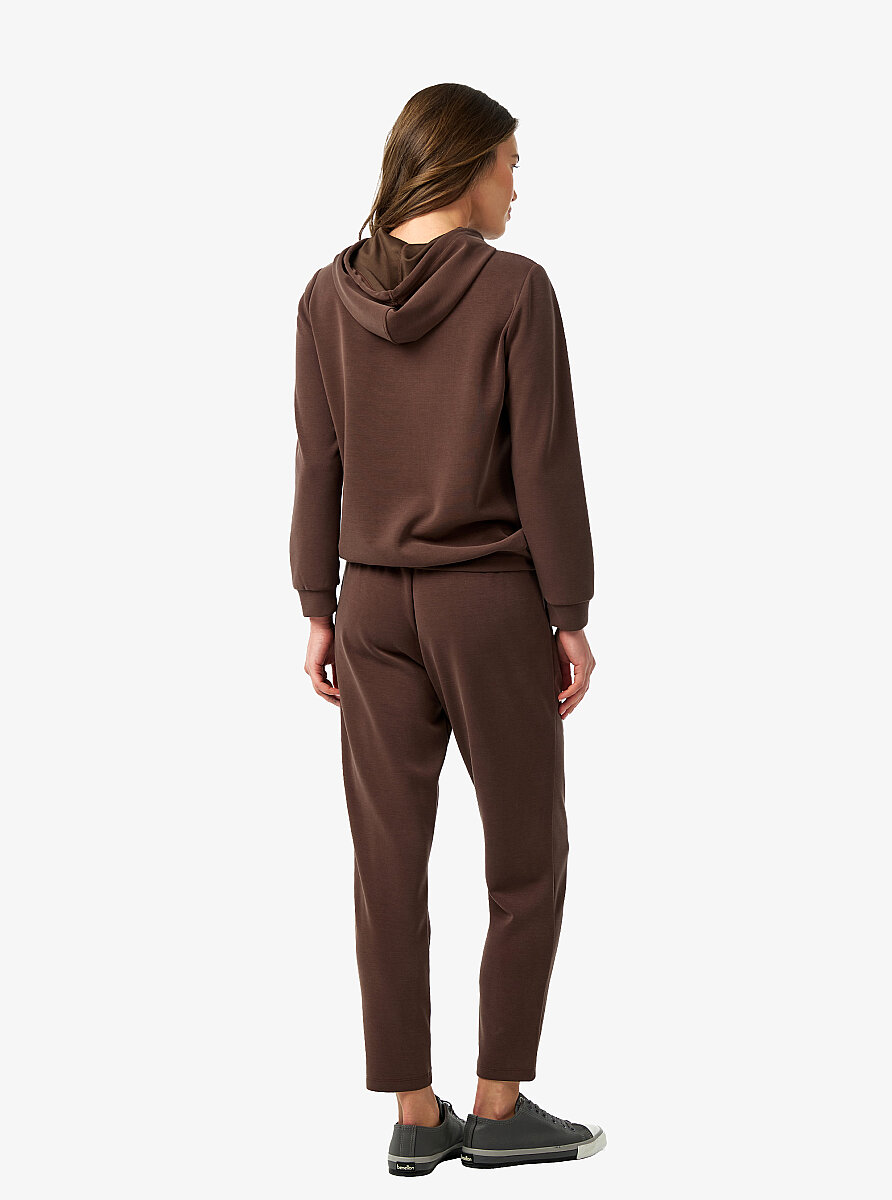 Kadın Sweatshirt 60674 - Kahverengi - 3