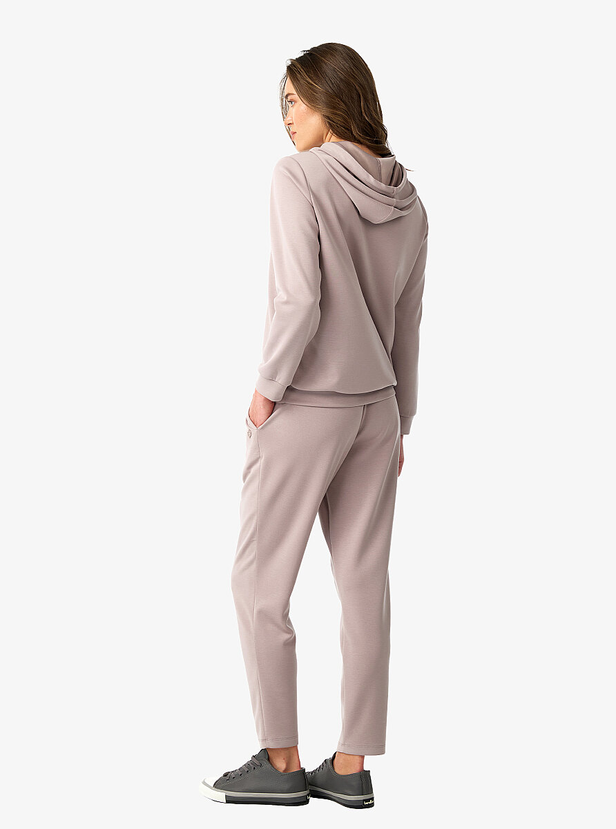 Kadın Sweatshirt 60674 - Krem - 4