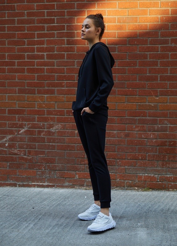 Kadın Sweatshirt 70314 - Siyah - 7