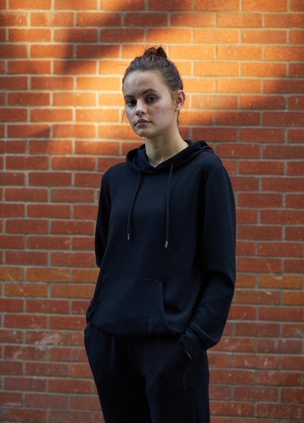 Kadın Sweatshirt 70314 - Siyah - 6