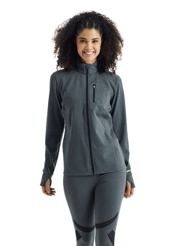 Kadın Sweatshirt 70356 - Antrasit Melanj - 6