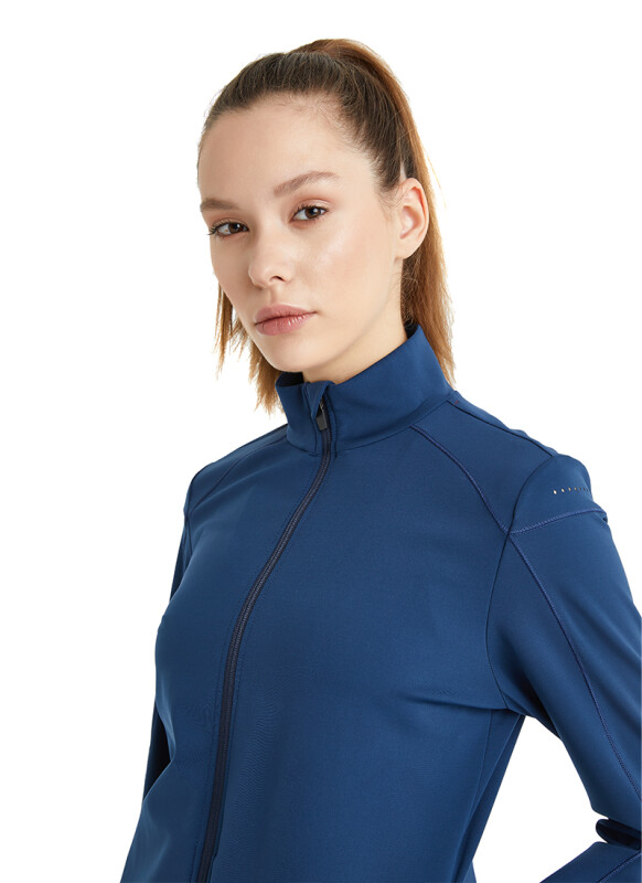 Kadın Sweatshirt 70434 - Mavi - 5