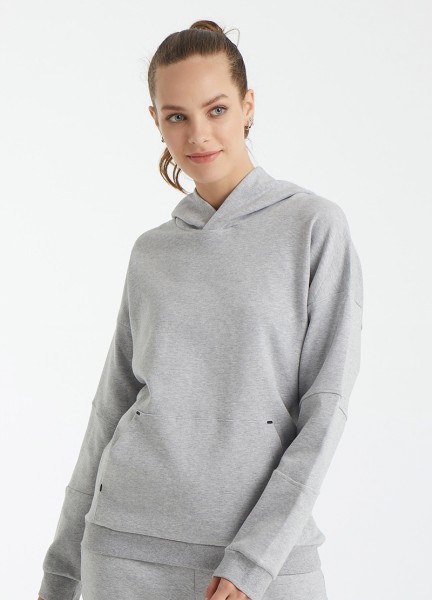 Kadın Sweatshirt 80015 - Gri - 5