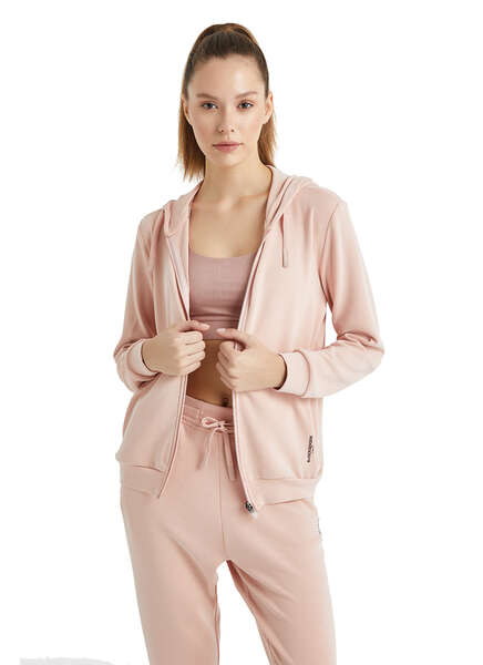 Kadın Sweatshirt 80030 - Pembe - 1
