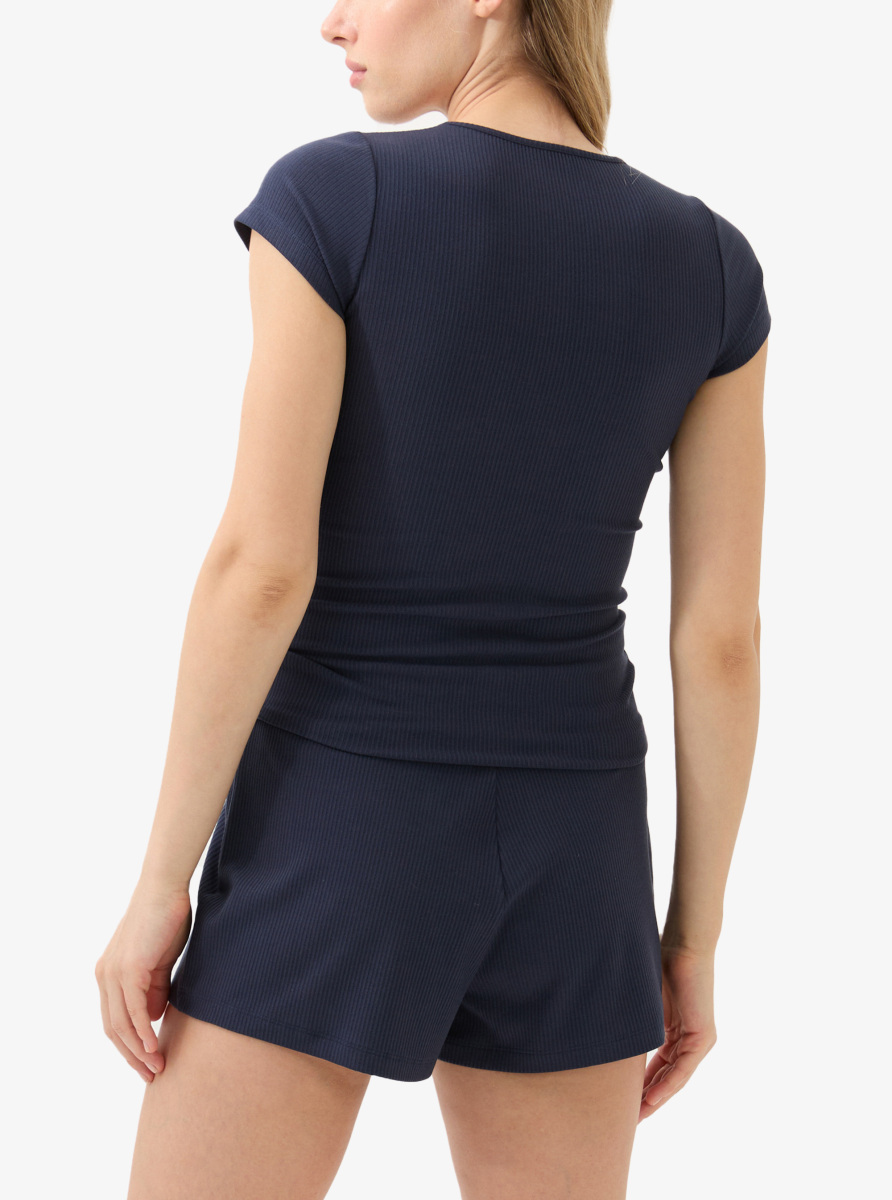 Kadın T-Shirt 51921 - Lacivert - Blackspade (1)