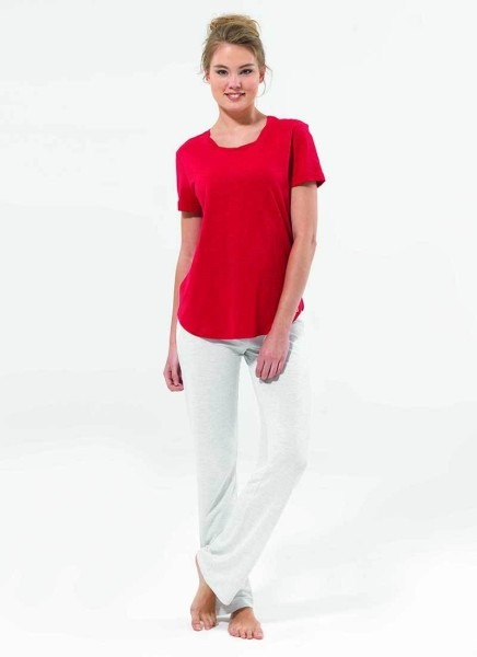 Kadın T-Shirt 6001 - Kırmızı - 1