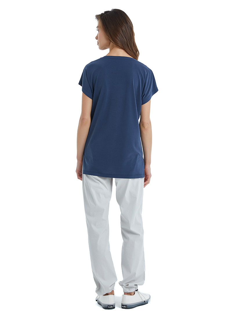 Kadın T-Shirt 60400 - Mavi - 2