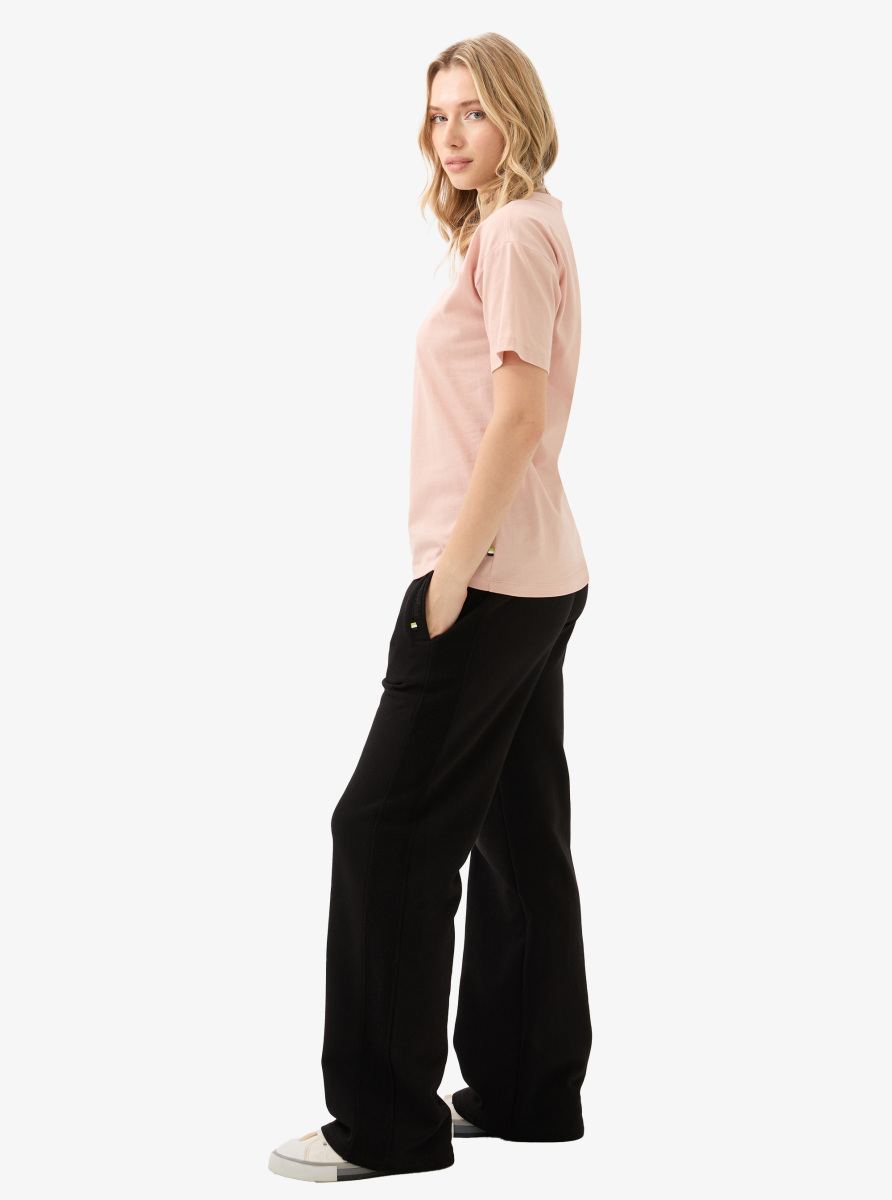 Kadın T-Shirt 60580 - Pudra - 5