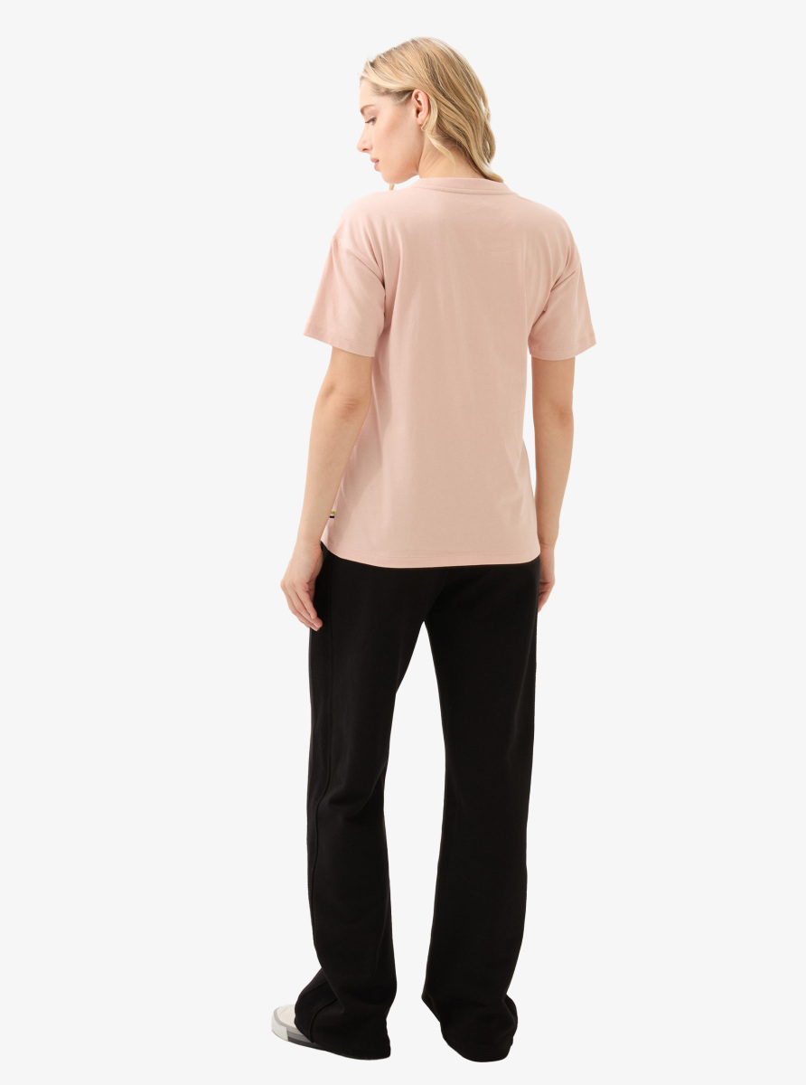 Kadın T-Shirt 60580 - Pudra - 6