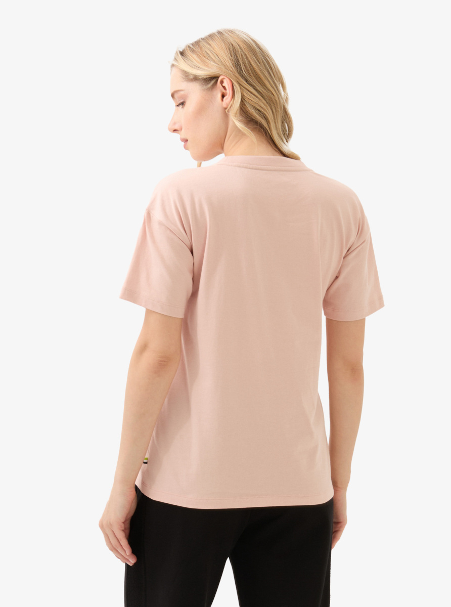 Kadın T-Shirt 60580 - Pudra - 3