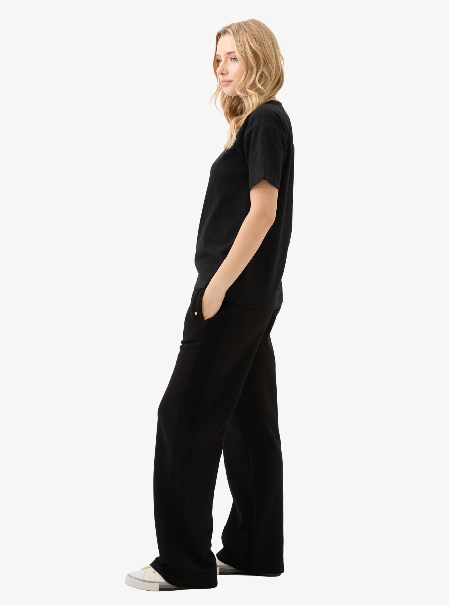 Kadın T-Shirt 60580 - Siyah - 5