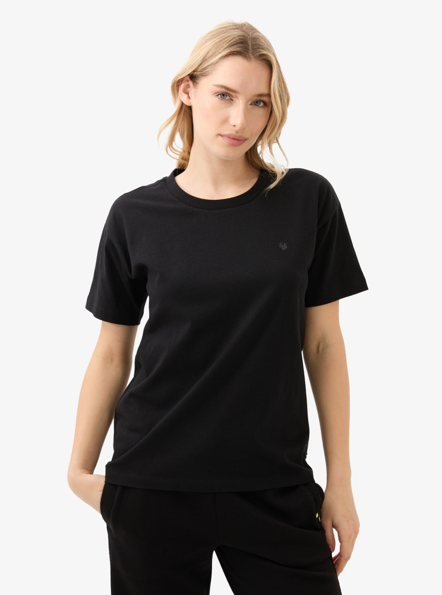 Kadın T-Shirt 60580 - Siyah - Blackspade