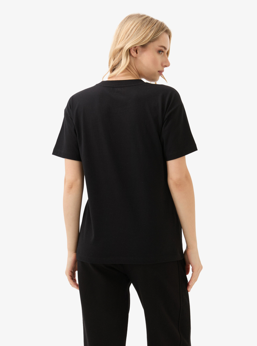 Kadın T-Shirt 60580 - Siyah - Blackspade (1)