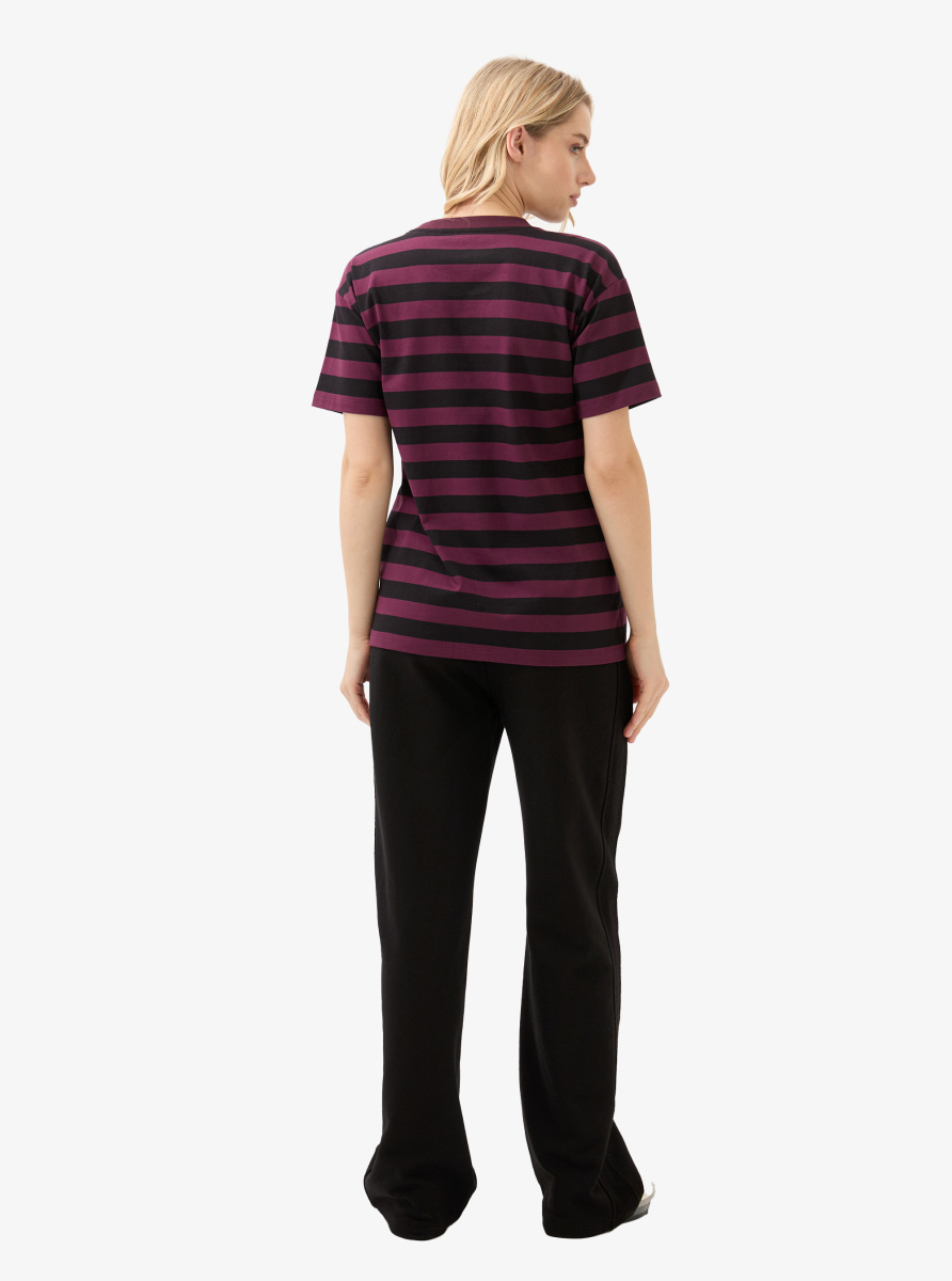 Kadın T-Shirt 60581 - Siyah - 6