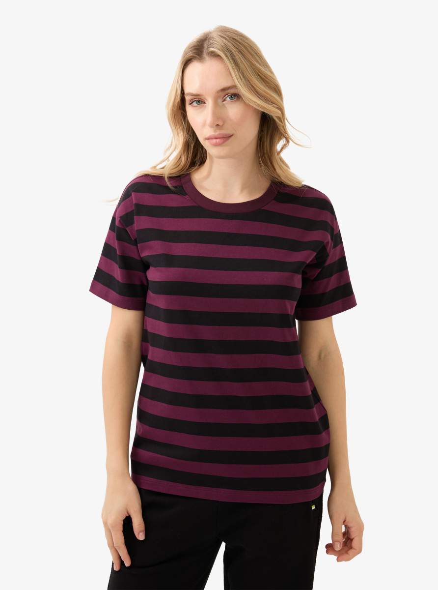 Kadın T-Shirt 60581 - Siyah - Blackspade