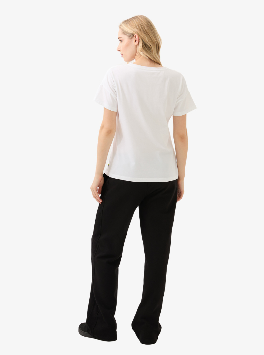 Kadın T-Shirt 60584 - Beyaz - 6