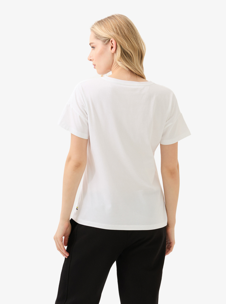 Kadın T-Shirt 60584 - Beyaz - 2