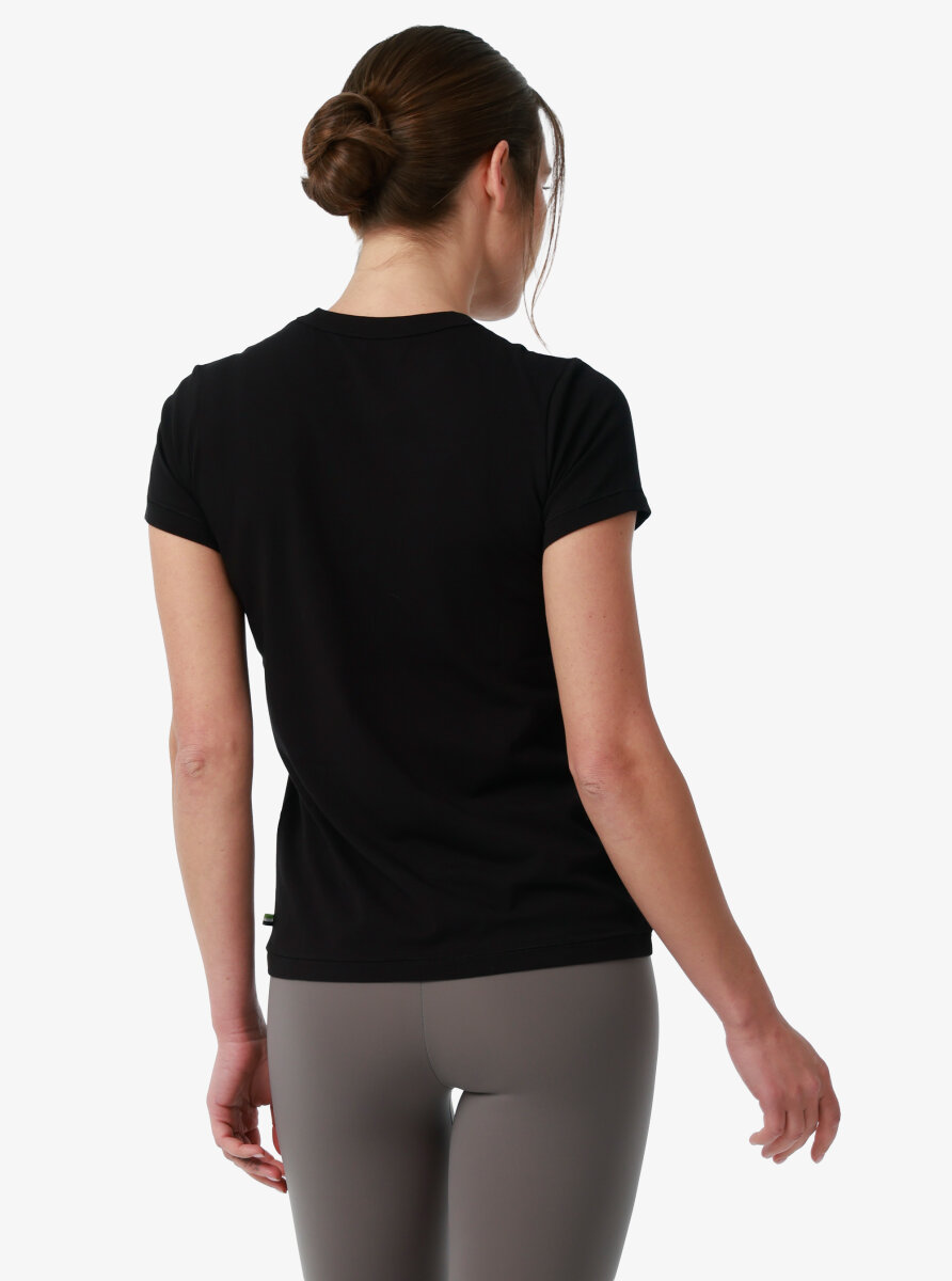 Kadın T-Shirt 60585 - Siyah - Blackspade (1)