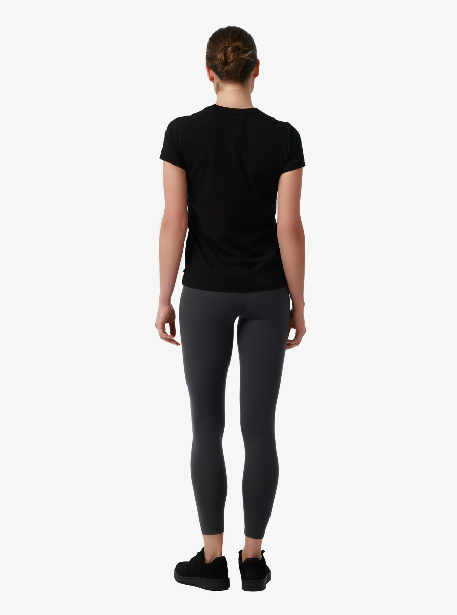 Kadın T-Shirt 60585 - Siyah - 5