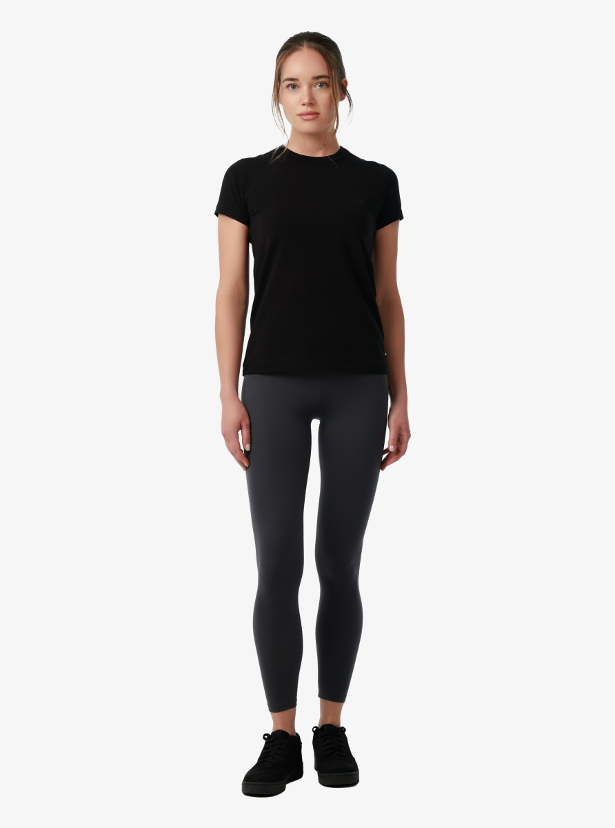 Kadın T-Shirt 60585 - Siyah - 4