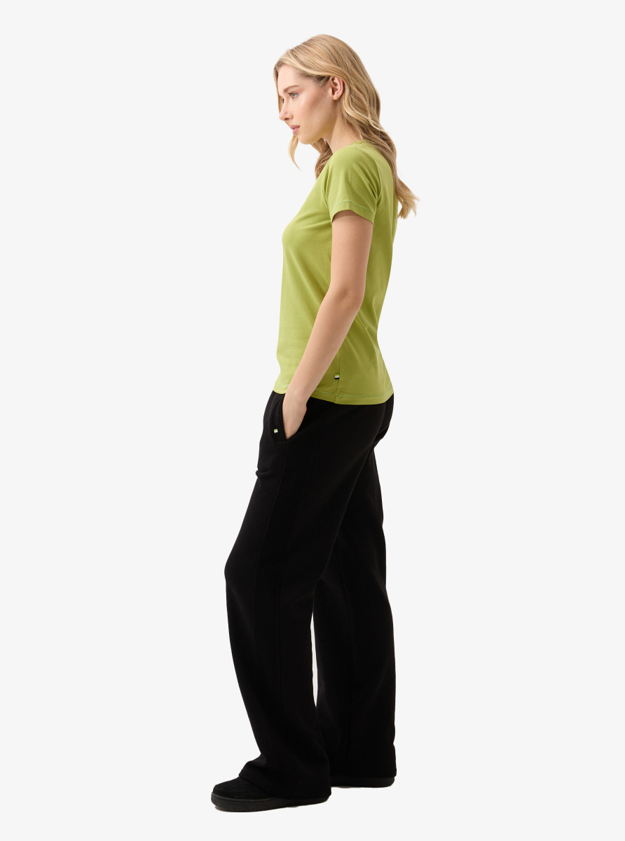 Kadın T-Shirt 60585 - Yeşil - 5