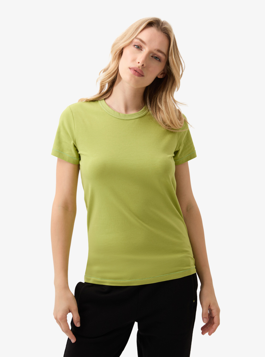 Kadın T-Shirt 60585 - Yeşil - Blackspade