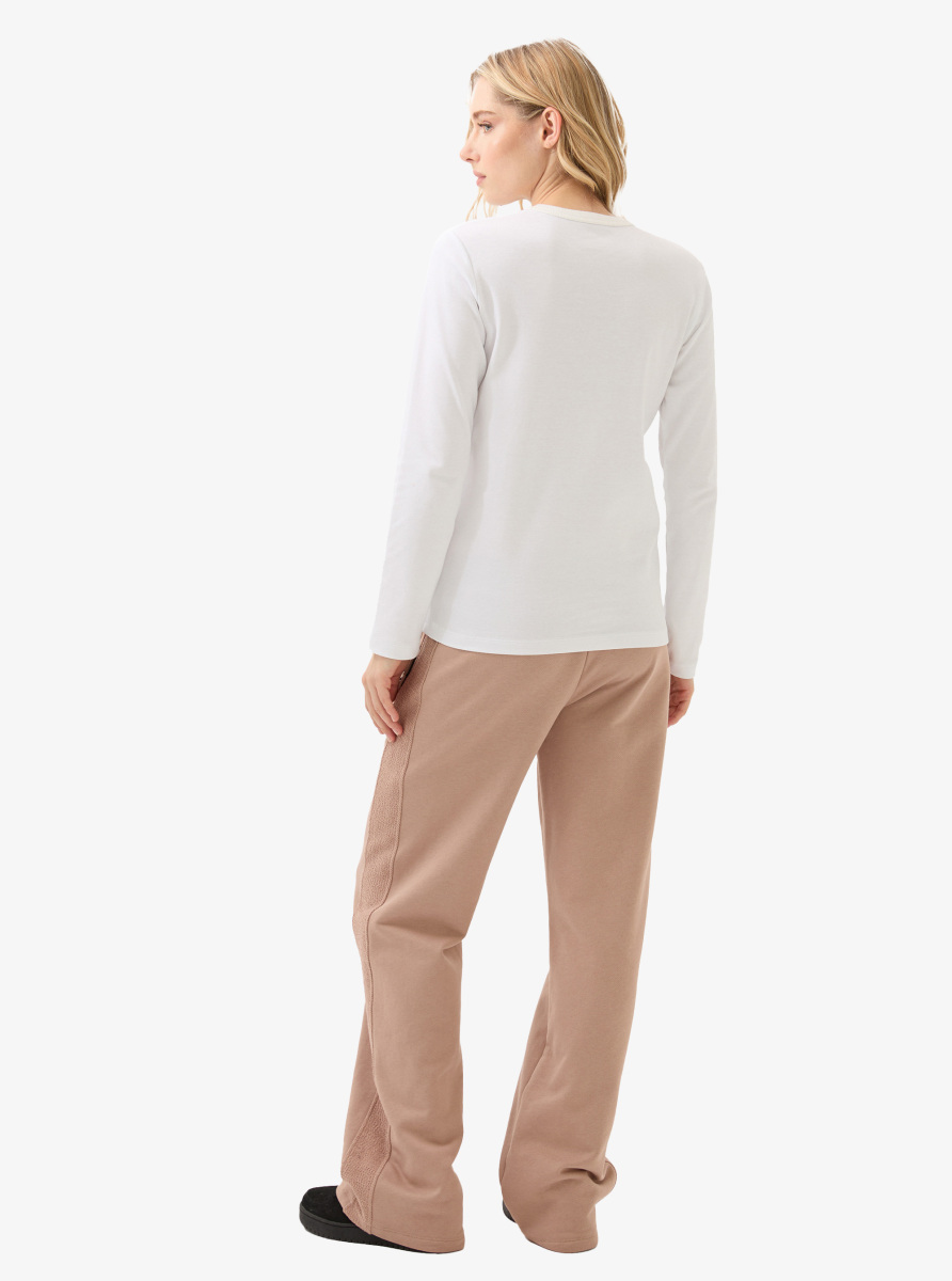Kadın T-Shirt 60587 - Beyaz - 4