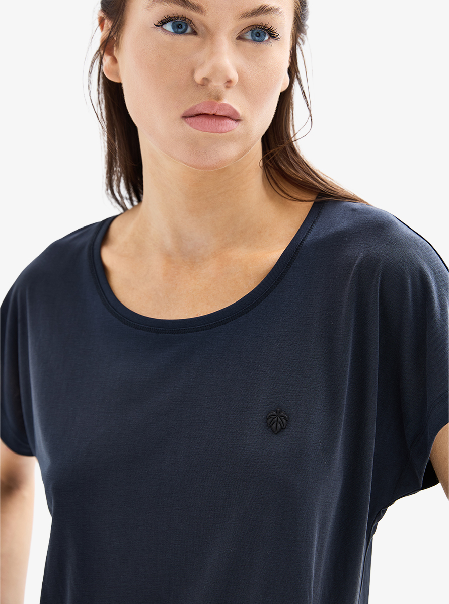 Kadın T-Shirt 60620 - Siyah - 3