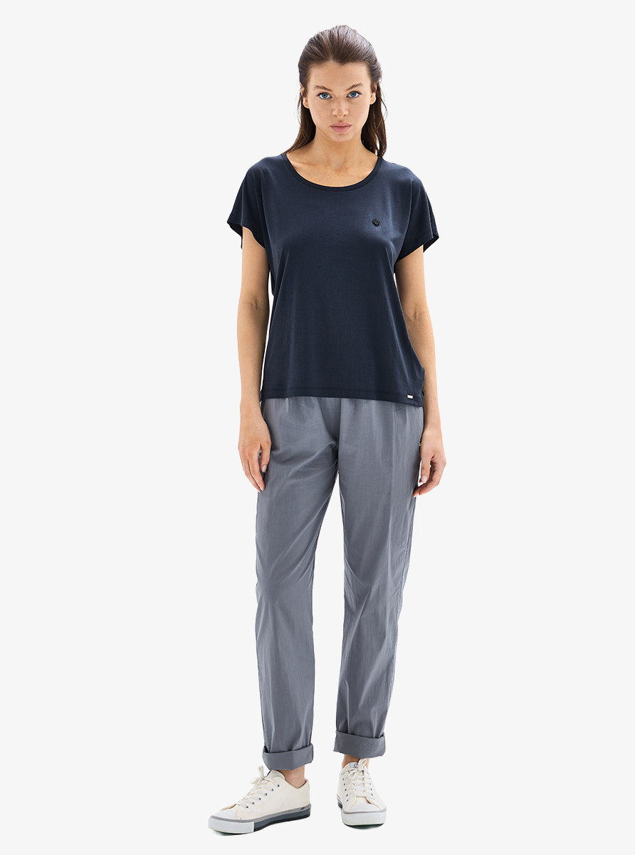 Kadın T-Shirt 60620 - Siyah - 5