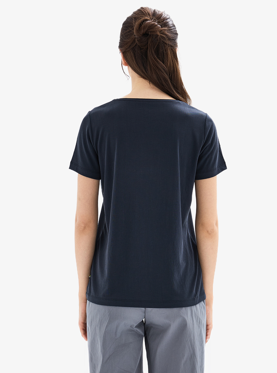 Kadın T-Shirt 60622 - Siyah - Blackspade (1)