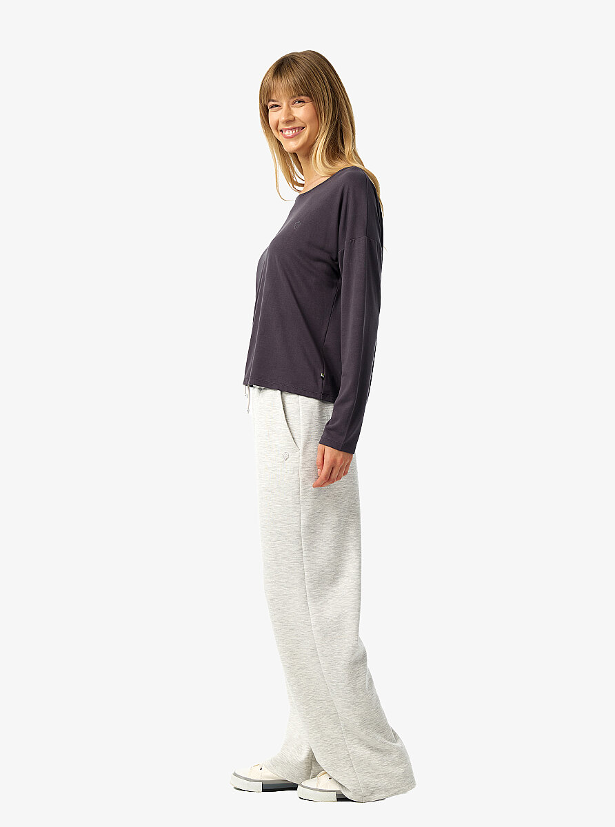 Kadın T-Shirt 60670 - Antrasit - 3