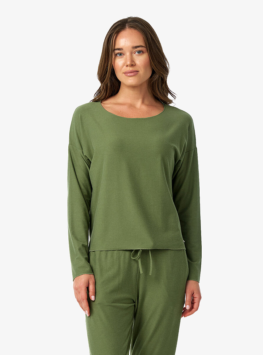 Kadın T-Shirt 60683 - Yeşil - Blackspade