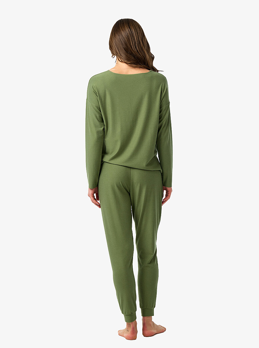 Kadın T-Shirt 60683 - Yeşil - 6