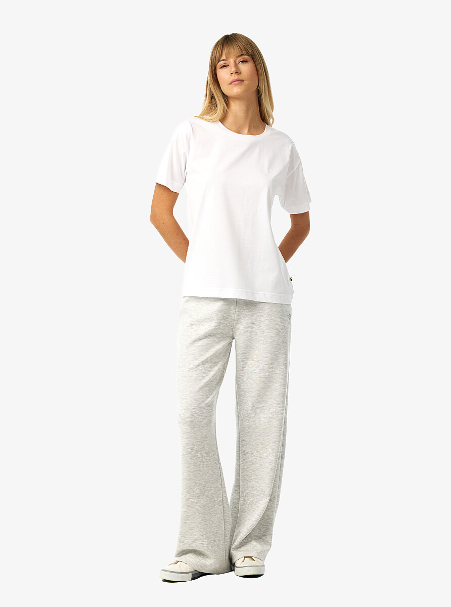Kadın T-Shirt 60687 - Beyaz - Blackspade