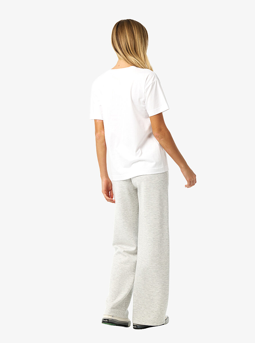 Kadın T-Shirt 60687 - Beyaz - 3