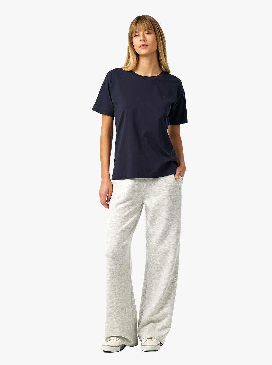 Kadın T-Shirt 60687 - Lacivert - Blackspade