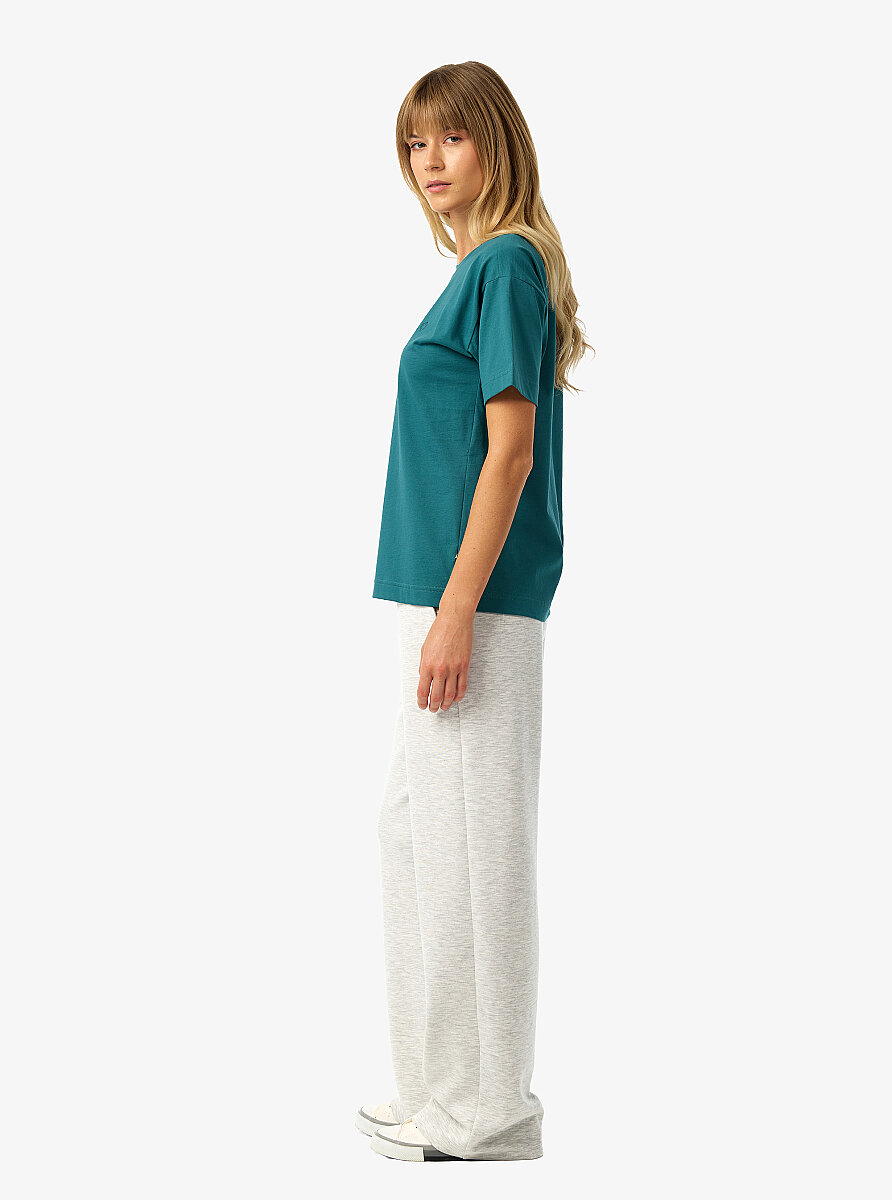 Kadın T-Shirt 60687 - Yeşil - Blackspade (1)