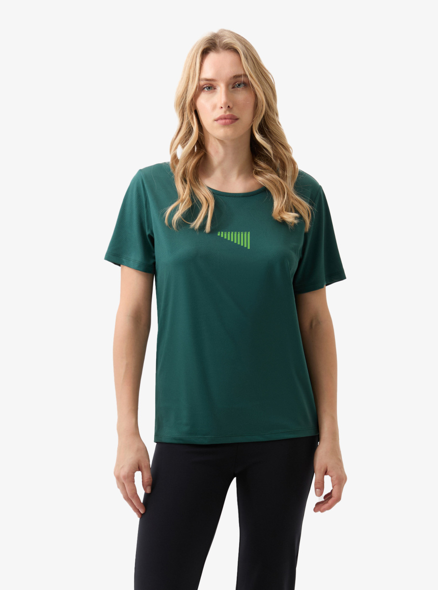 Kadın T-Shirt 70502 - Yeşil - Blackspade