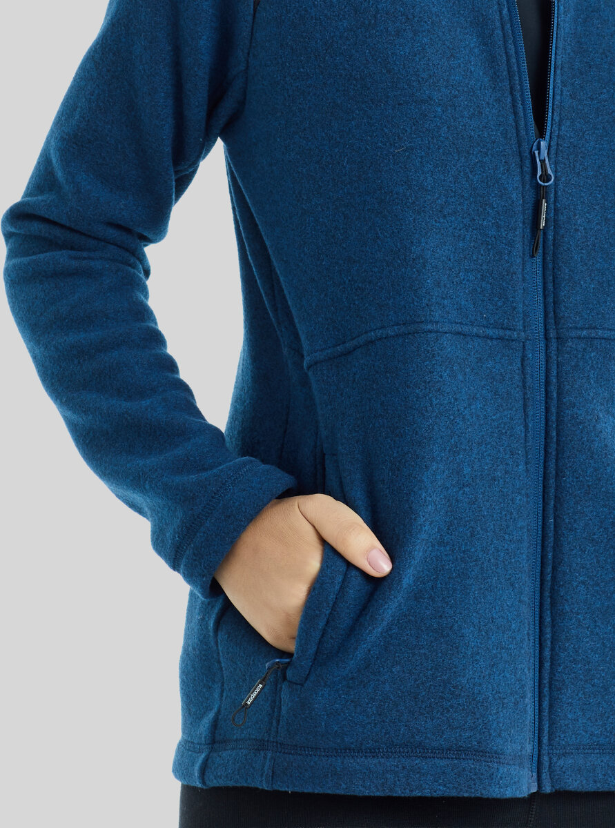 Kadın Polar Sweatshirt 50943 - Lacivert - 5