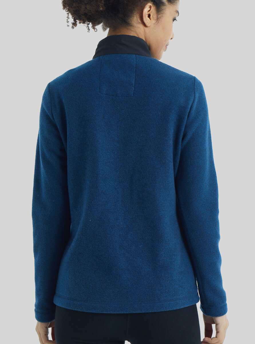 Kadın Sweatshirt 50943 - Lacivert - 4