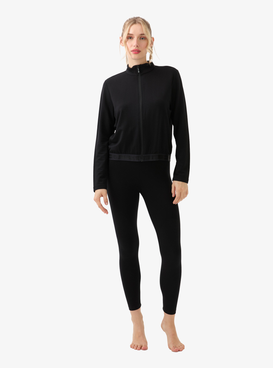 Kadın Tayt 51959 - Siyah - 3