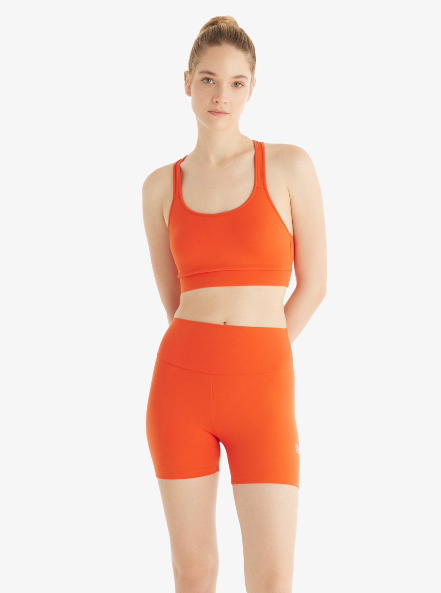 Kadın Tayt 70593 - Mercan - 6