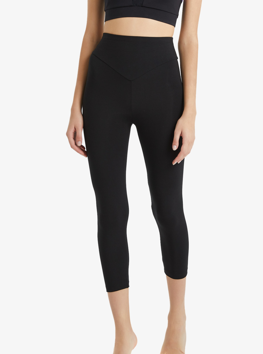 Kadın Tayt 80034 - Siyah - 1