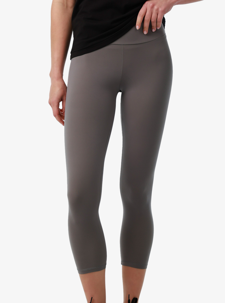 Kadın Tayt 80038 - Gri Melanj - 1