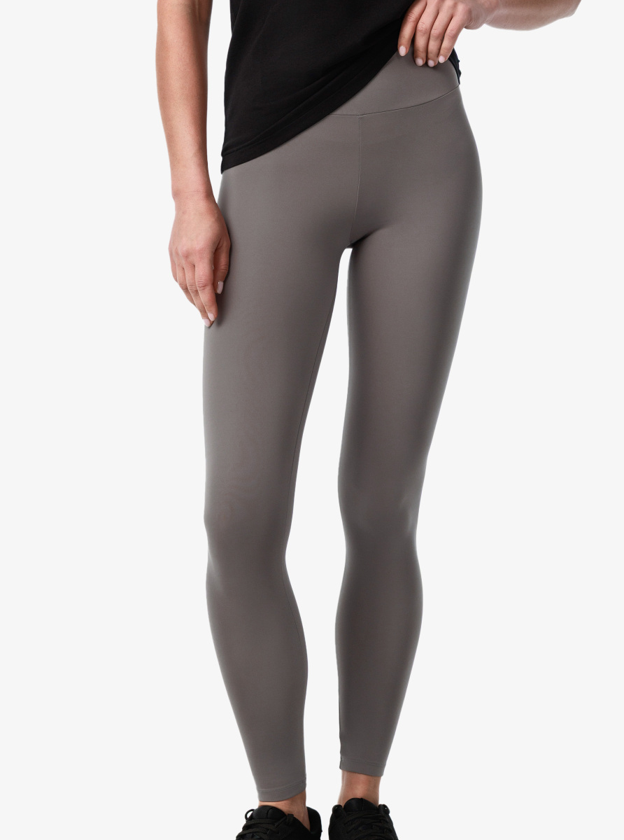 Kadın Tayt 80039 - Gri Melanj - 1