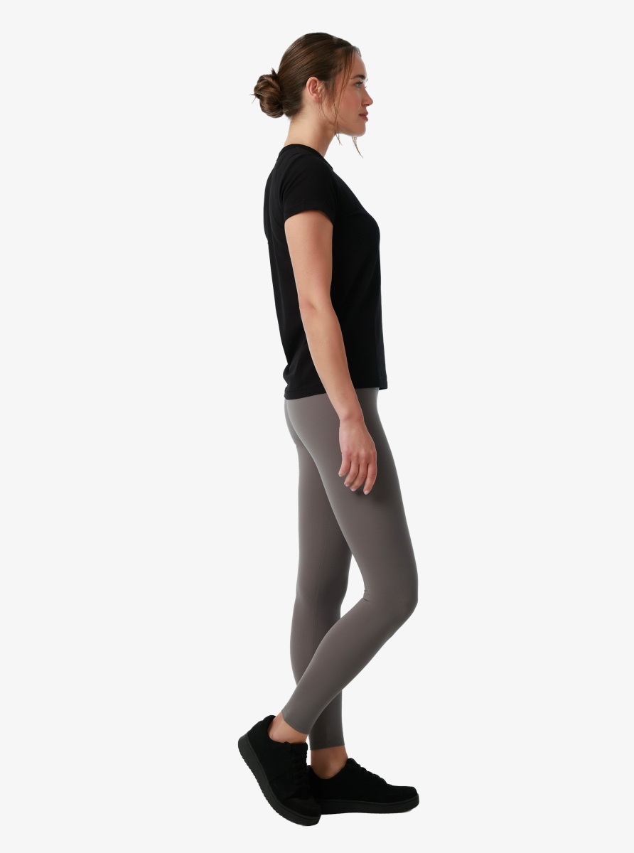 Kadın Tayt 80039 - Gri Melanj - 7