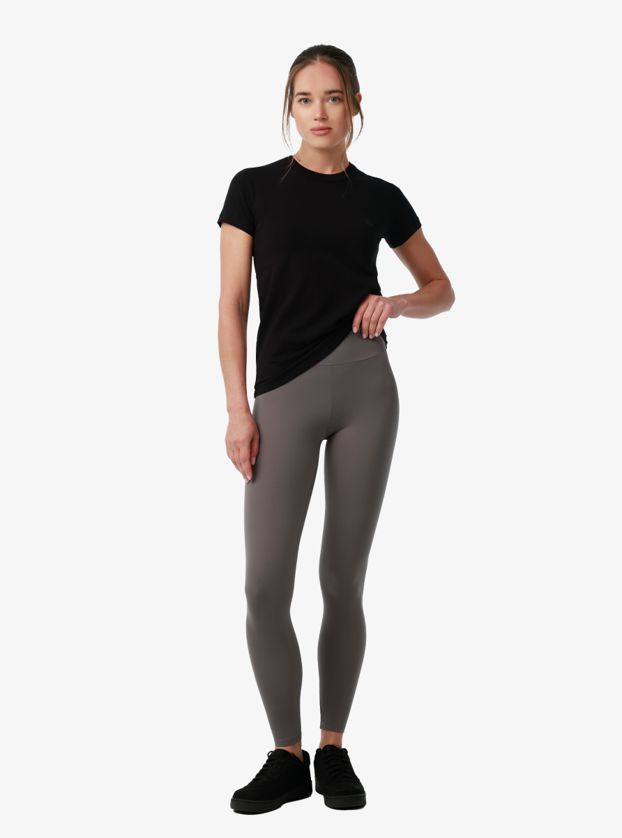 Kadın Tayt 80039 - Gri Melanj - 5